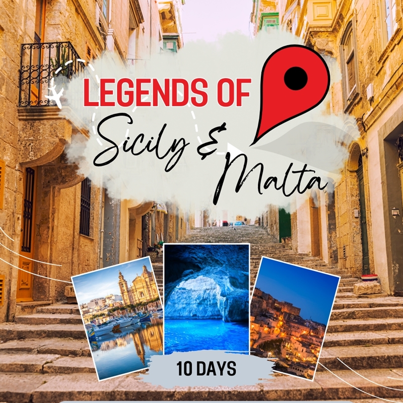 ทัวร์มอลตา Legends of Sicily&Malta 11วัน 8คืน (TK)